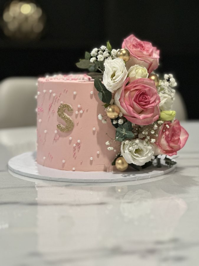 Floral pink