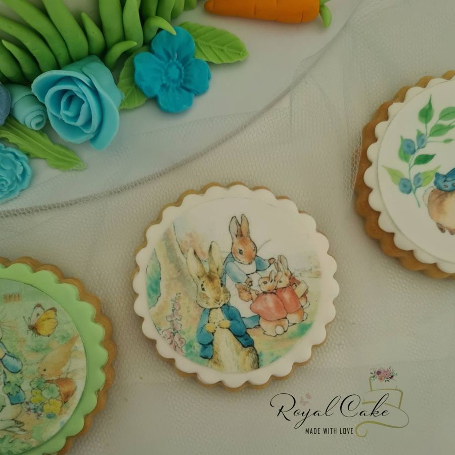 Peter Rabbit cookies