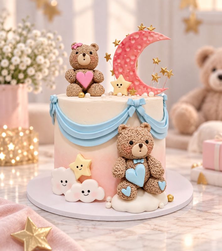 Teddy bear cake