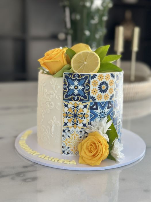 Royal Cake creation on Instagram